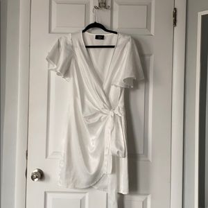 COPY - Satin wrap dress